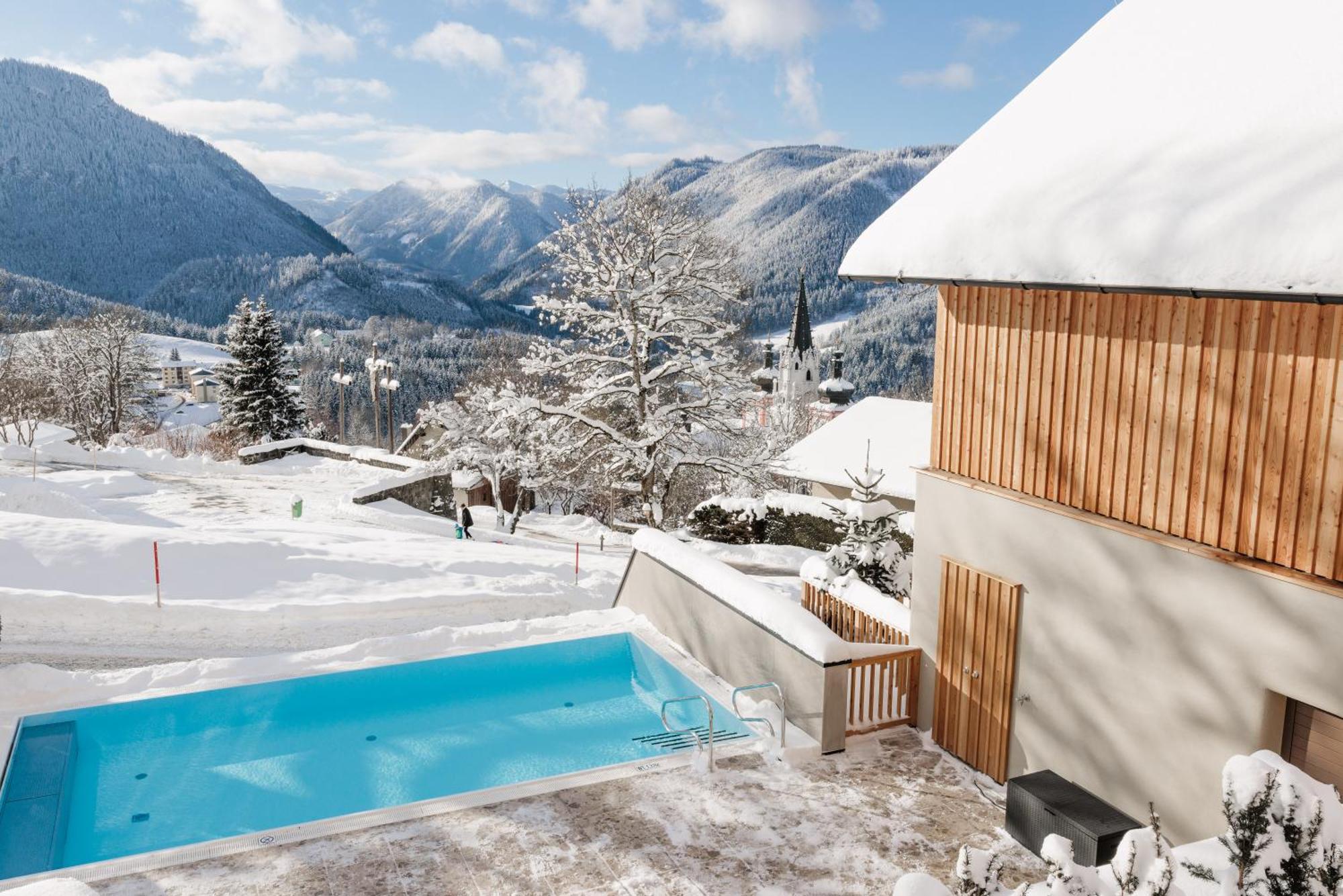 Hideaway Hotel Montestyria Chalets & Suiten Mariazell Kültér fotó